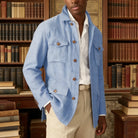 Leo cotton blazer for casual dress - Antonios