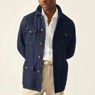 Leo cotton blazer for casual dress - Antonios