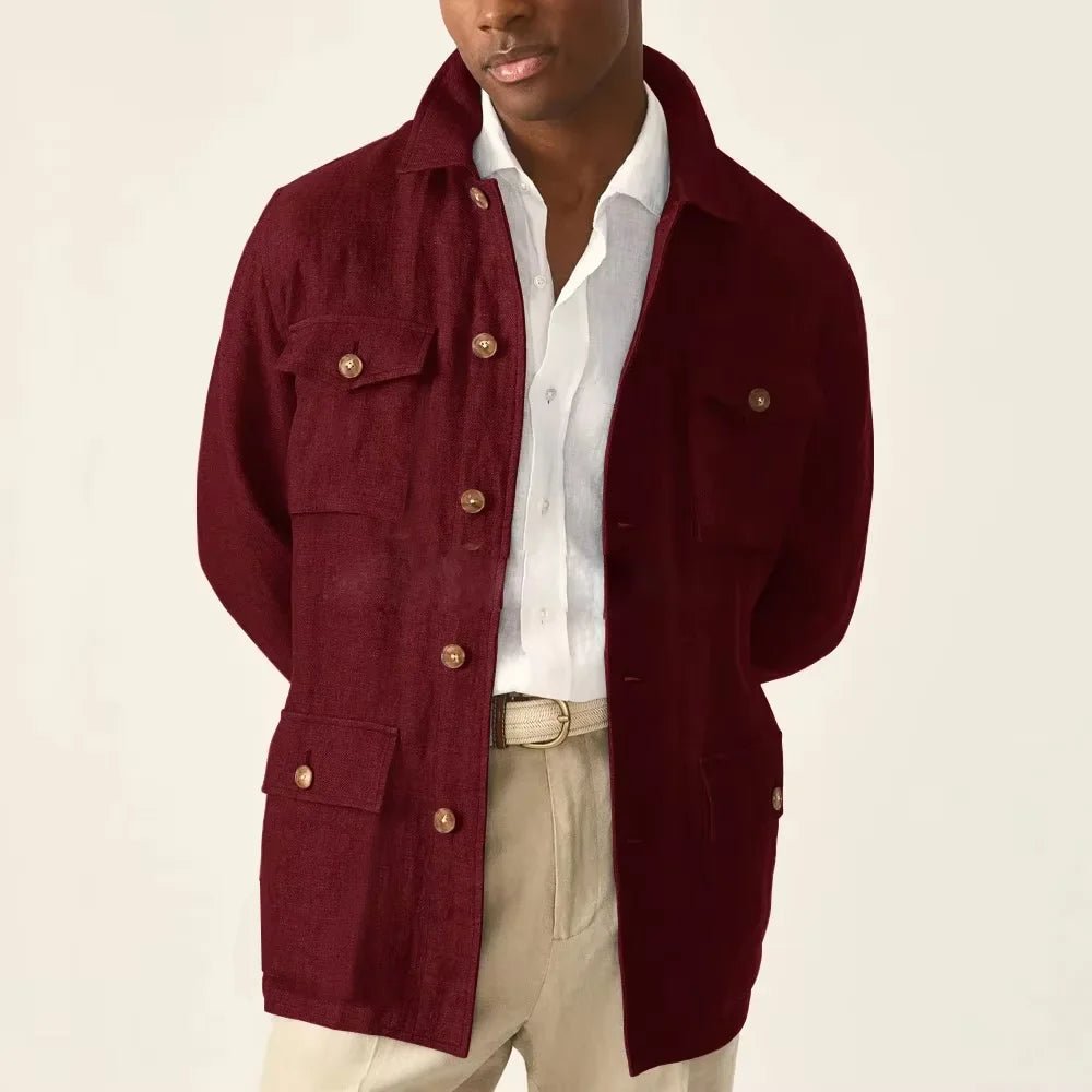 Leo cotton blazer for casual dress - Antonios