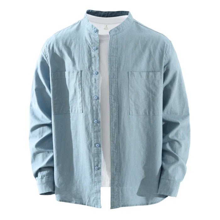 Leo cotton-linen shirt - Antonios