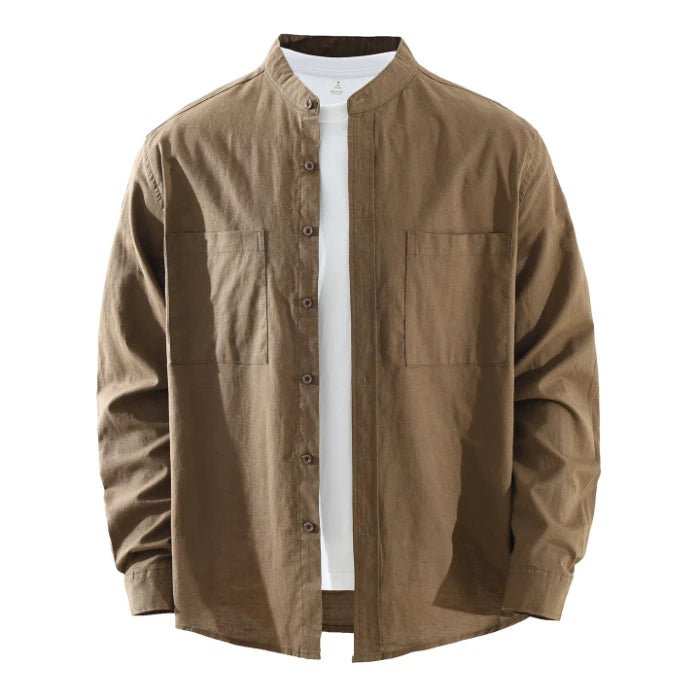 Leo cotton-linen shirt - Antonios