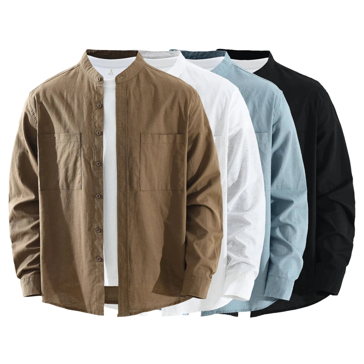 Leo cotton-linen shirt - Antonios