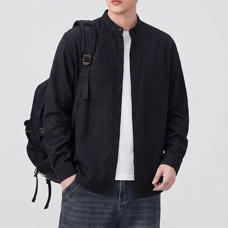 Leo cotton-linen shirt - Antonios