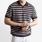 Leo knitted polo t-shirt for spring - Antonios