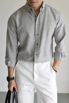 Leo linen-cotton spring shirt - Antonios