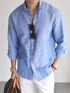 Leo linen-cotton spring shirt - Antonios