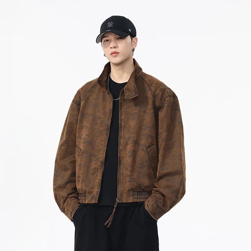 Leo motorcycle cotton casual jacket - Antonios