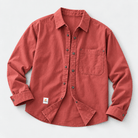 Leo new york casual shirt - AntoniosClothing - Red