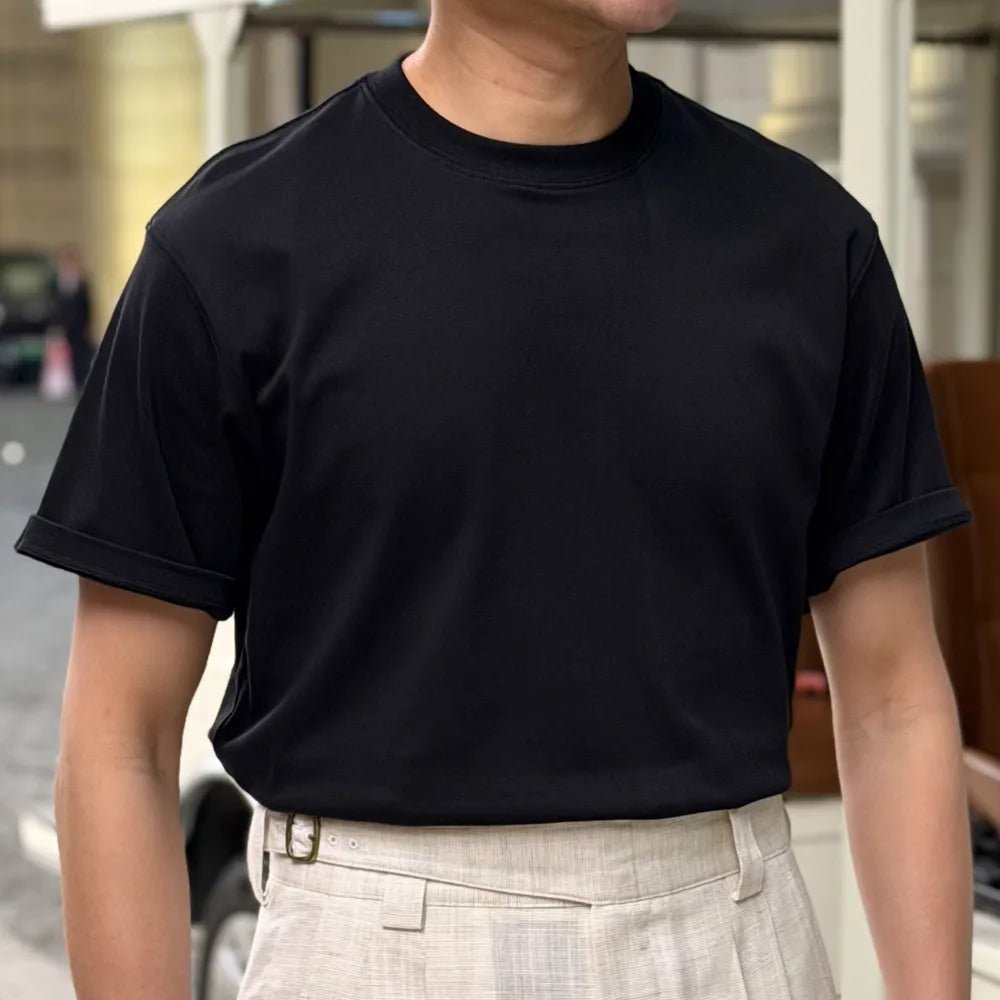 Leo o-neck stretched t-shirt - Antonios