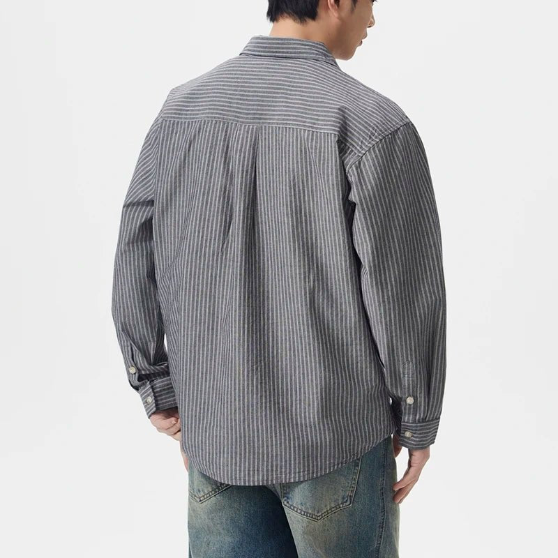 Leo old money stripe shirt - Antonios