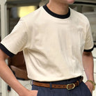 Leo pure cotton t-shirt with round neck - Antonios