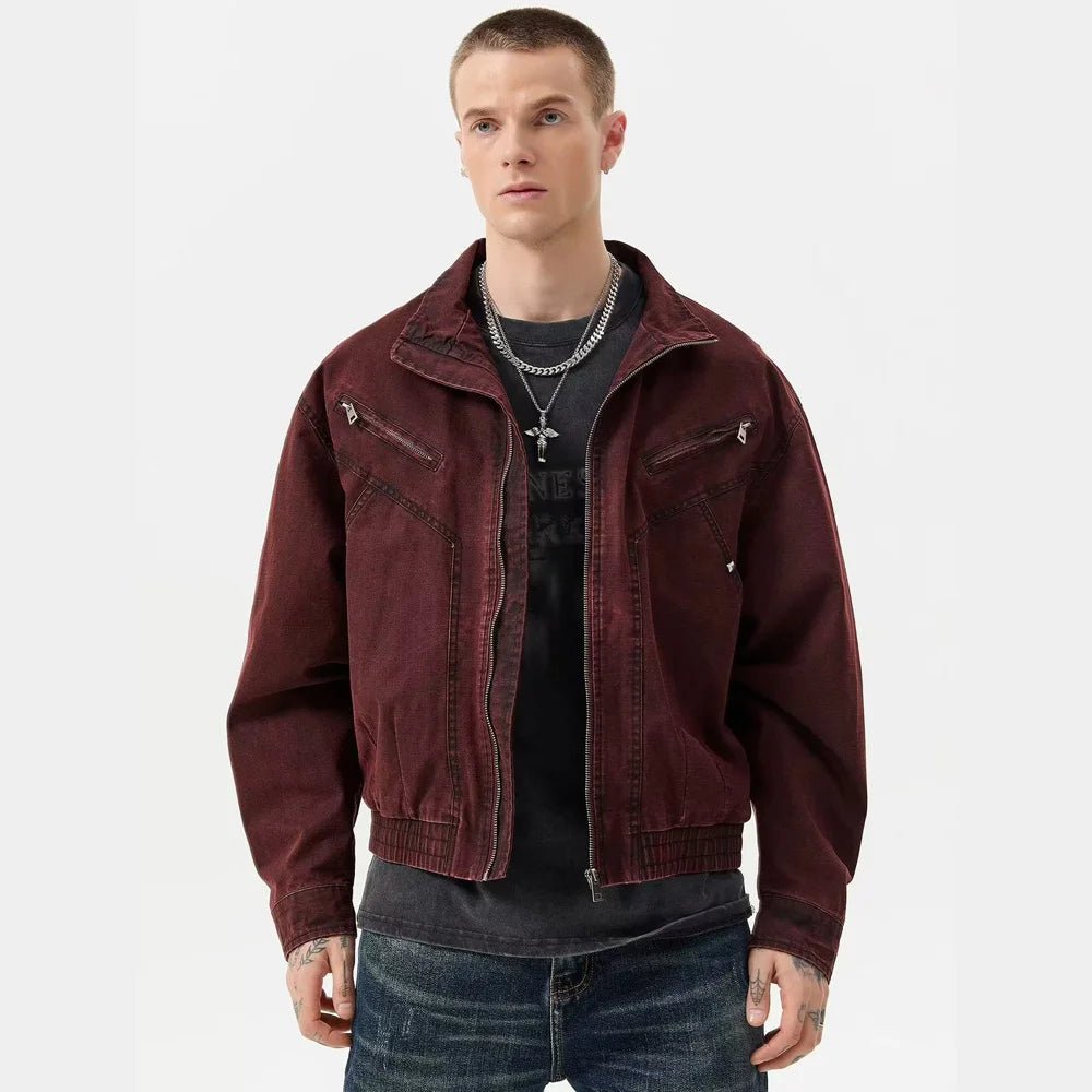 Leo retro bomber jacket - Antonios