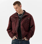 Leo retro bomber jacket - Antonios