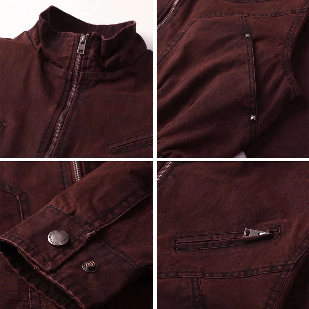 Leo retro bomber jacket - Antonios