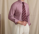 Leo retro pure cotton elegant shirt - Antonios