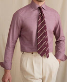 Leo retro pure cotton elegant shirt - Antonios