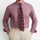 Leo retro pure cotton elegant shirt - Antonios