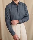 Leo retro pure cotton elegant shirt - Antonios