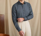 Leo retro pure cotton elegant shirt - Antonios