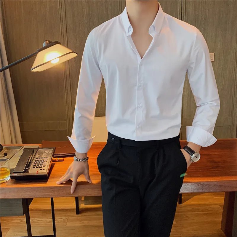Leo slim-fit elegant shirt - Antonios