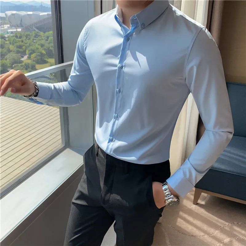 Leo slim-fit elegant shirt - Antonios