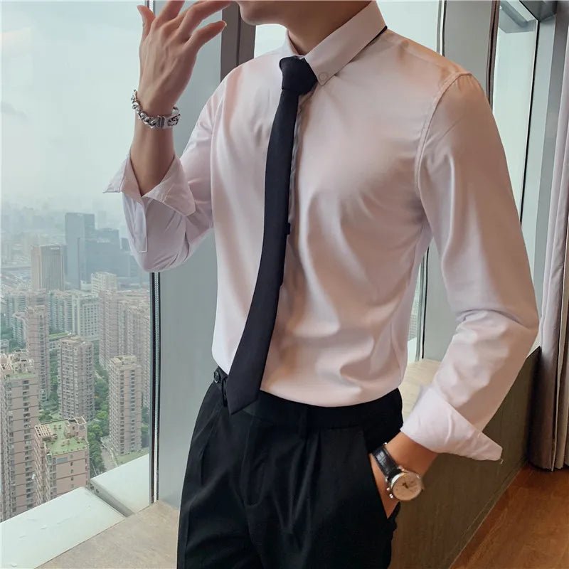 Leo slim-fit elegant shirt - Antonios