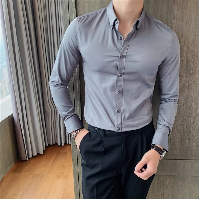 Leo slim-fit elegant shirt - Antonios