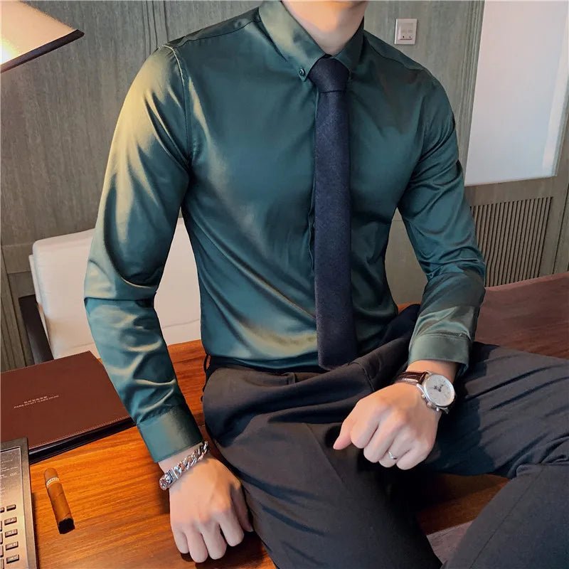 Leo slim-fit elegant shirt - Antonios