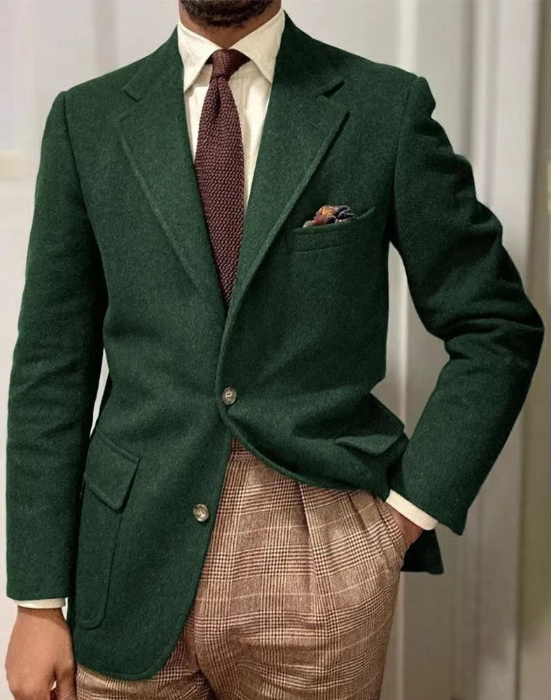 Leo slim fit wool blazer - Antonios