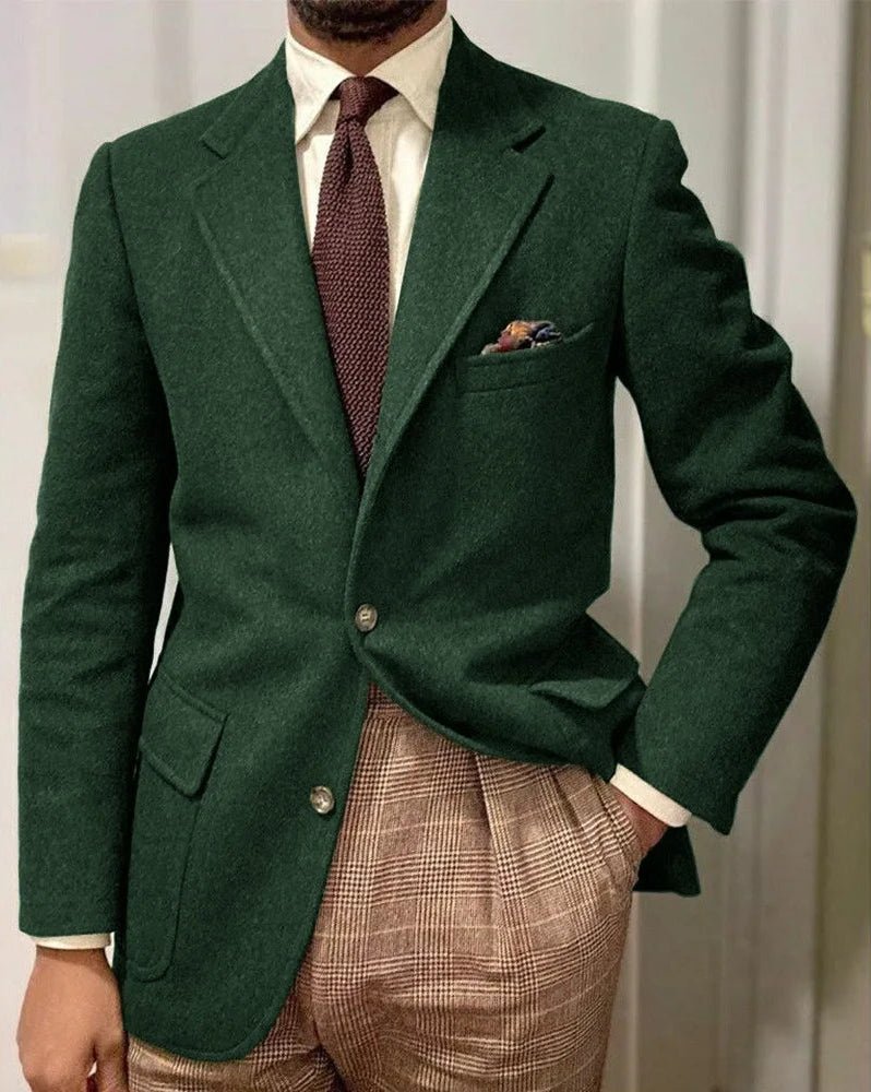 Leo slim fit wool blazer - Antonios