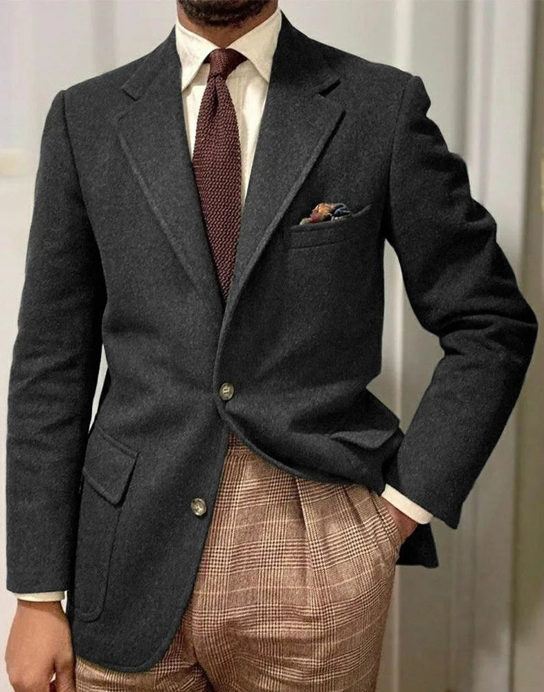 Leo slim fit wool blazer - Antonios
