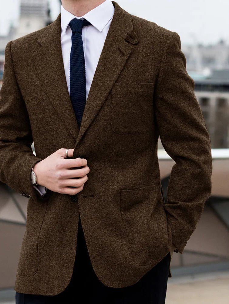 Leo slim fit wool blazer - Antonios