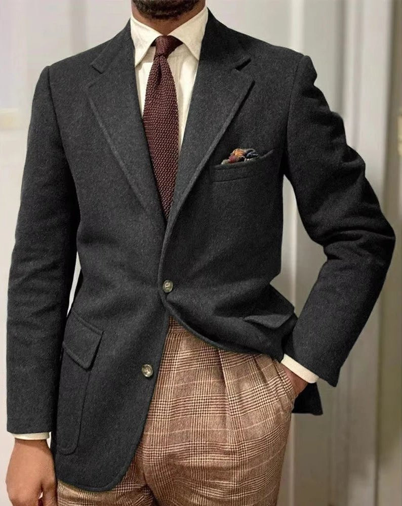 Leo slim fit wool blazer - Antonios
