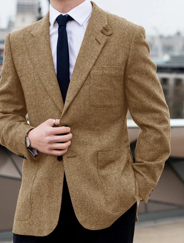 Leo slim fit wool blazer - Antonios