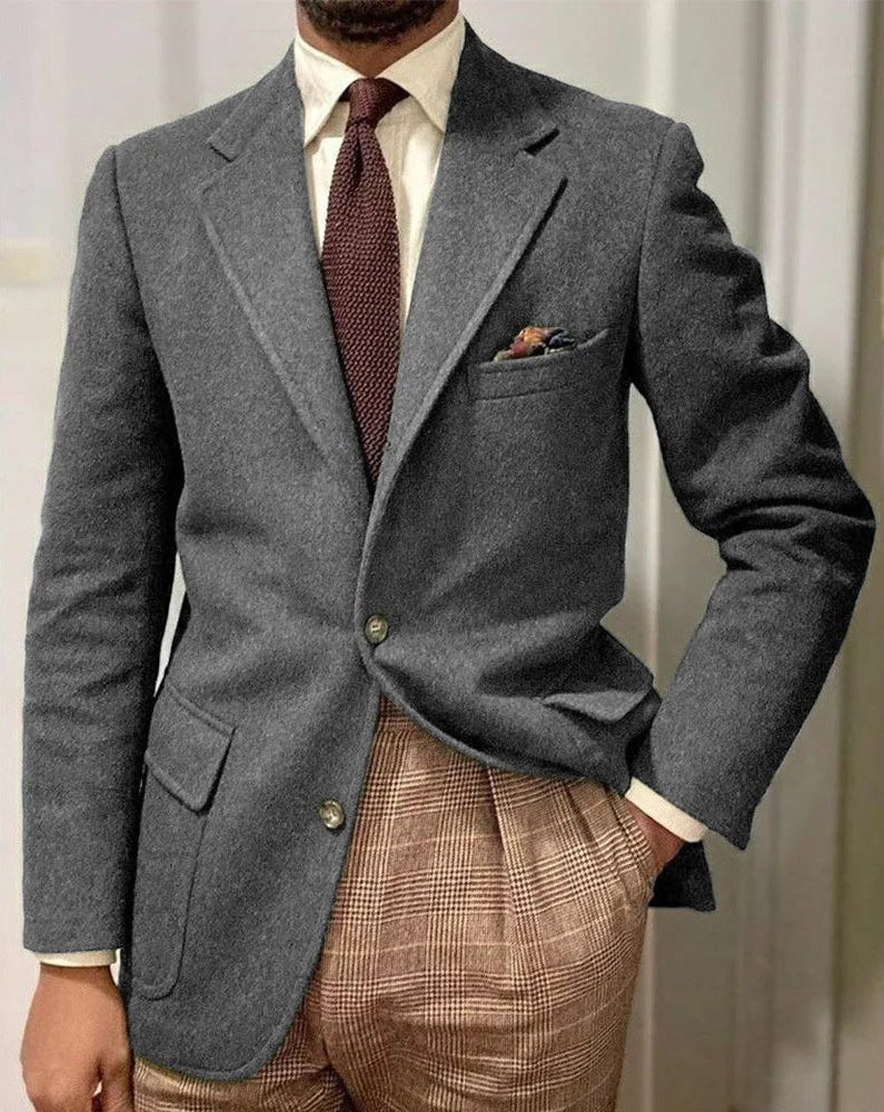 Leo slim fit wool blazer - Antonios