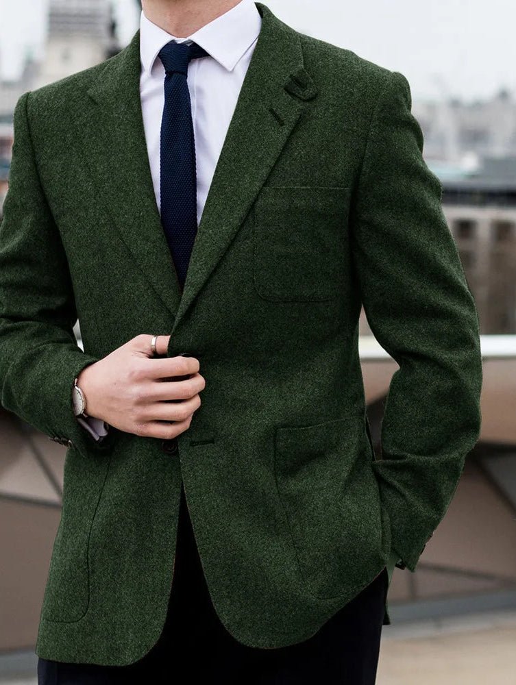 Leo slim fit wool blazer - Antonios