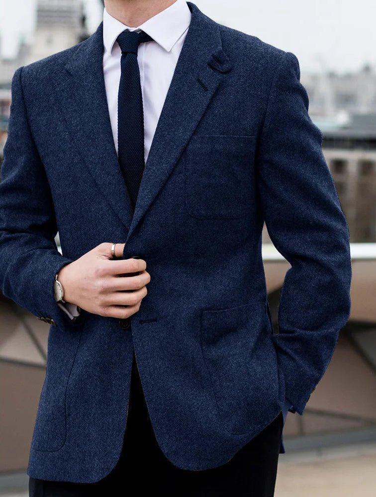 Leo slim fit wool blazer - Antonios
