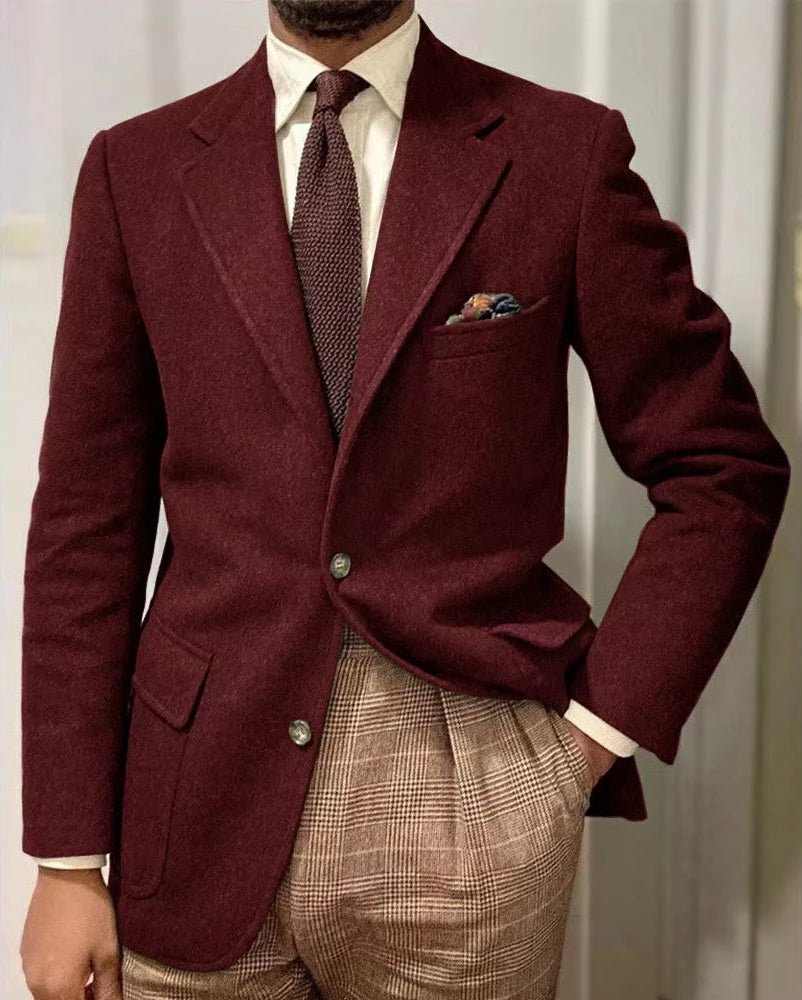 Leo slim fit wool blazer - Antonios