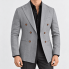 Leo soft slim fit blazer - AntoniosClothing - Gray