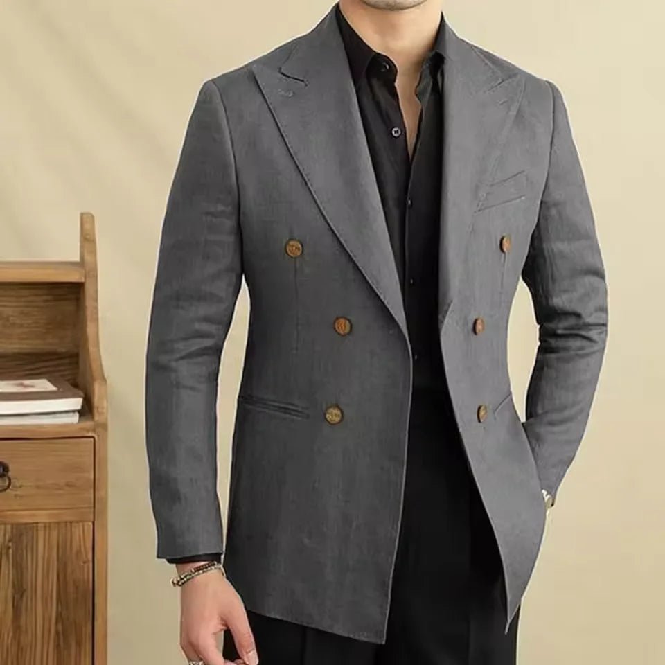 Leo soft slim fit blazer - Antonios