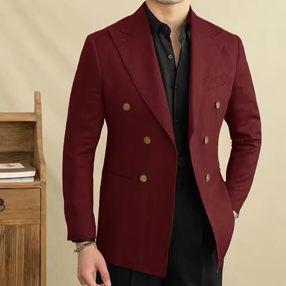 Leo soft slim fit blazer - Antonios