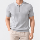 Leo spring business polo shirt - AntoniosClothing - Gray