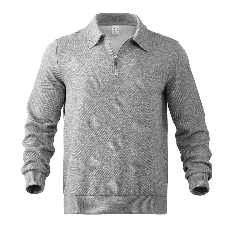 Leo spring sweater with zip - Antonios