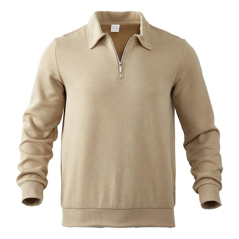 Leo spring sweater with zip - Antonios