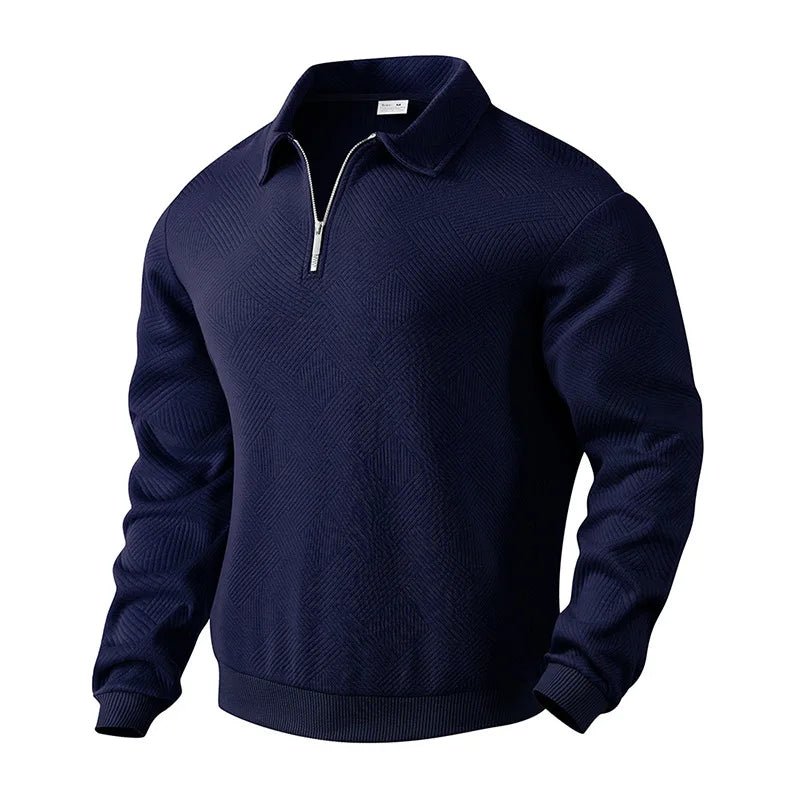Leo spring sweater with zip - Antonios