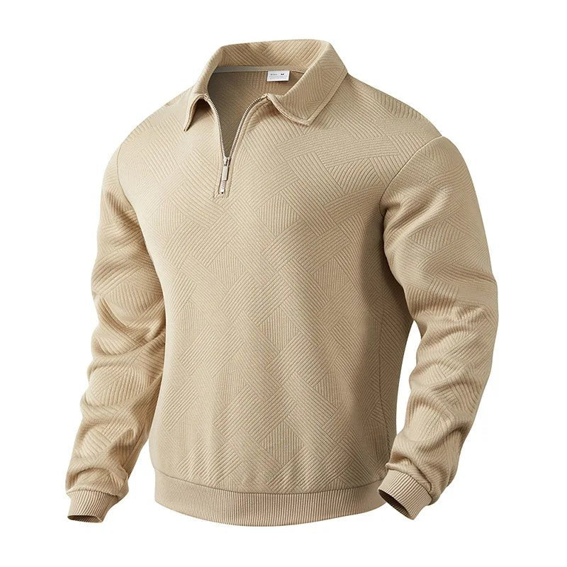 Leo spring sweater with zip - Antonios