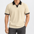 Leo summer business polo shirt - AntoniosClothing - Beige