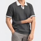 Leo summer business polo shirt - AntoniosClothing - Gray