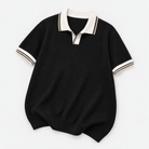 Leo summer business polo shirt - AntoniosClothing - Black