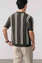Leo summer overshirt with stripe design - Antonios